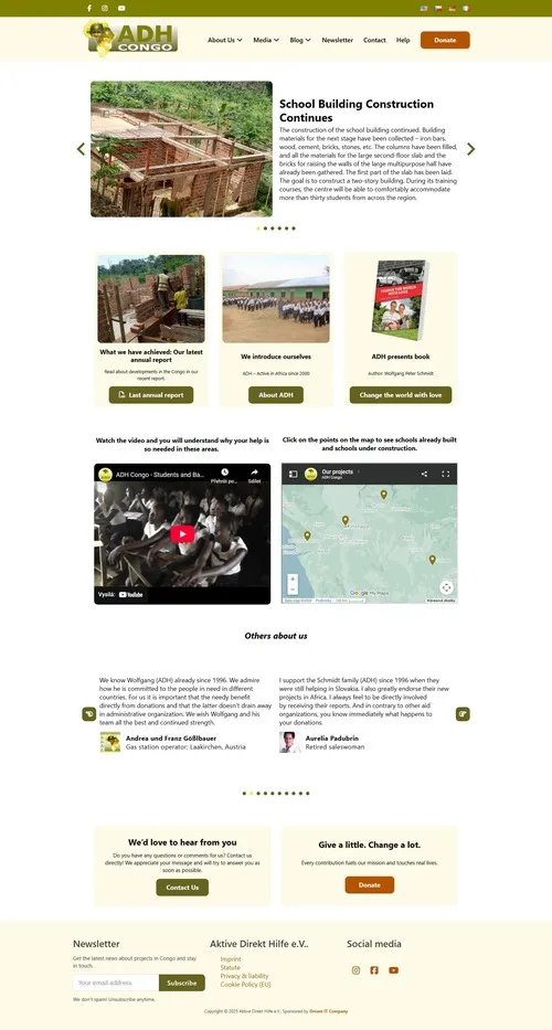 ADH Congo – charitativní organizace